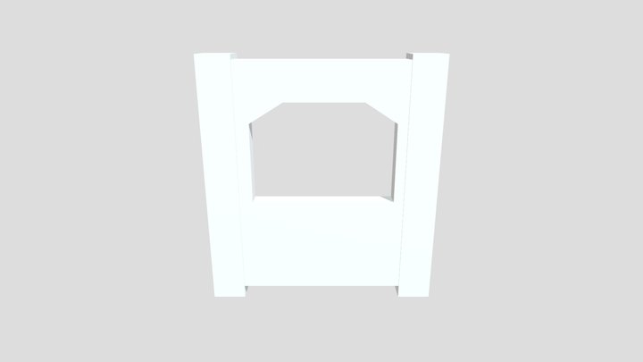 Backrooms window thing 3D Model