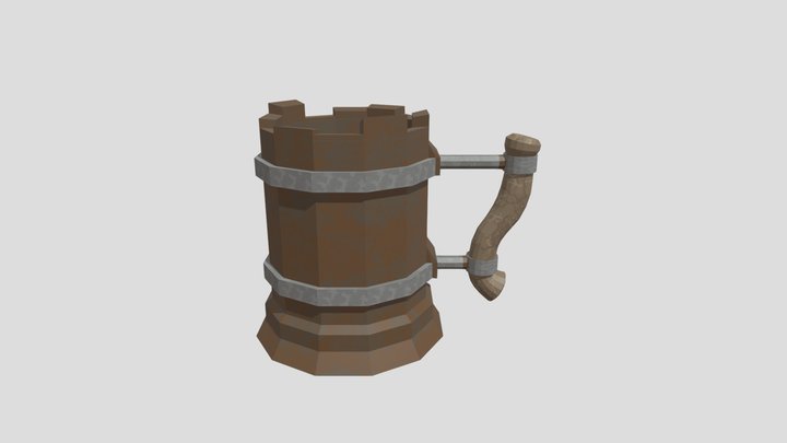 Dimitri Hikspoors Prop Mug 3D Model