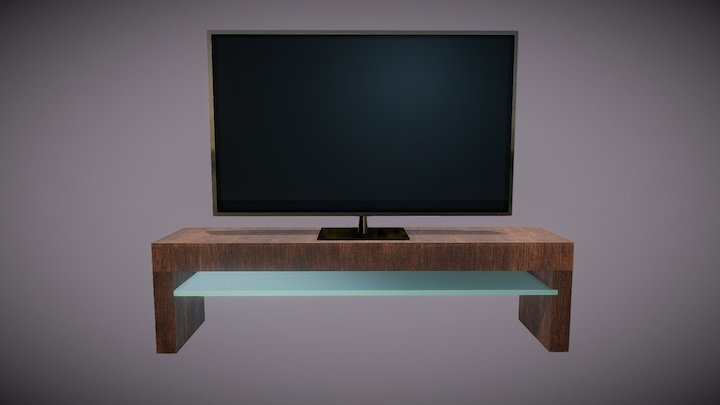 TV - ex CLUDED 3D Model