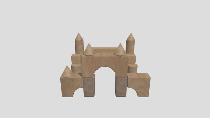 Wk 7_ Castle_ Cabrera 3D Model