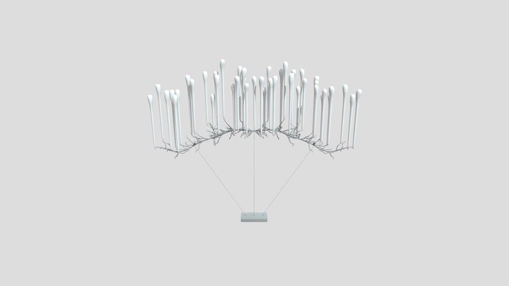 Teardrop Linear Chandelier