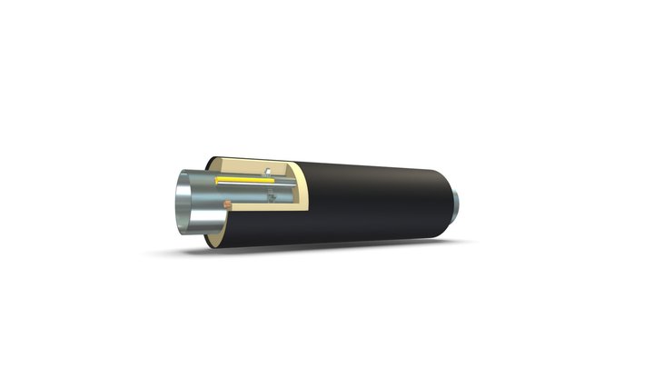 с маленькой трубкой 3D Model