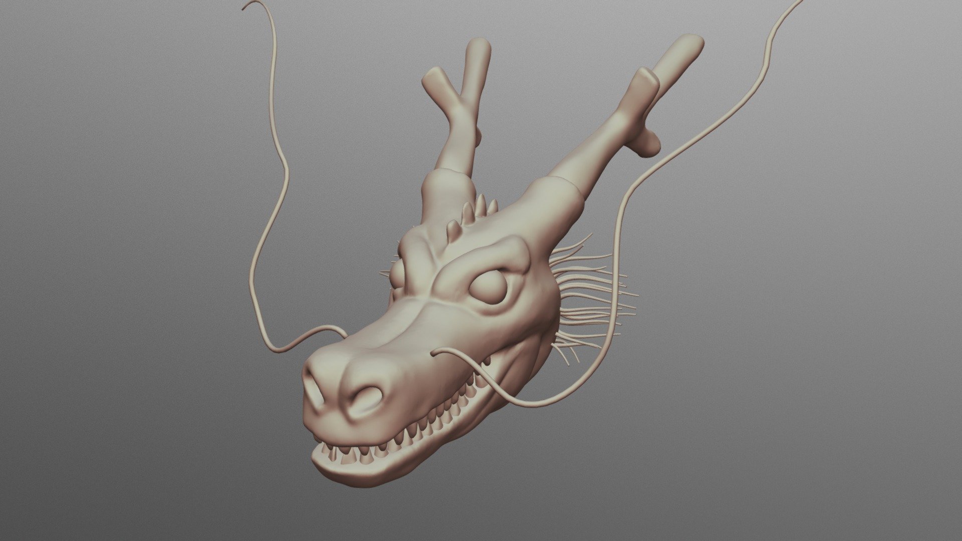 #SculptJanuary18 - Day 26: Dragon