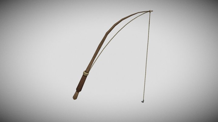 Fishing rod 3D Model