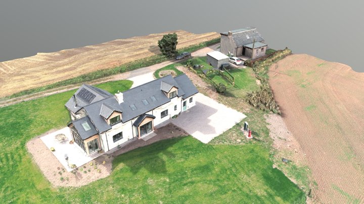 360 Drone Solutions - House Model 3D Model