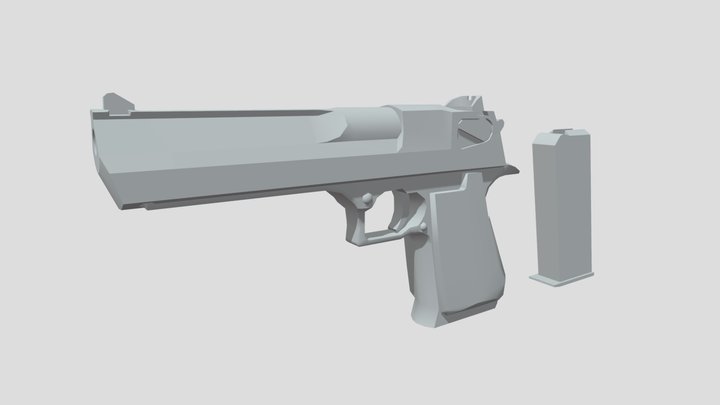 Desert Eagle 3D Model