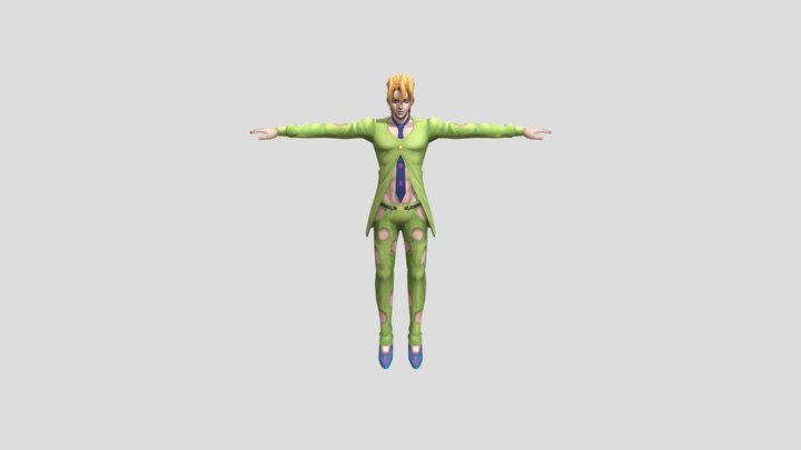 Mobile - JoJos Bizarre Adventure Diamond Records 3D Model