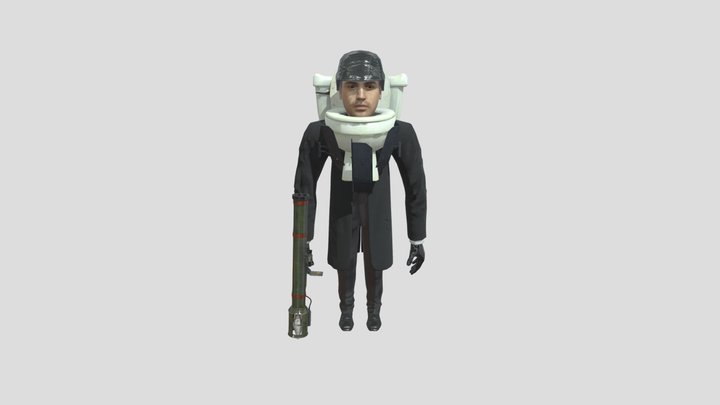 Ep76 Skibidimutant – Kostenloses 3D-Modell STL