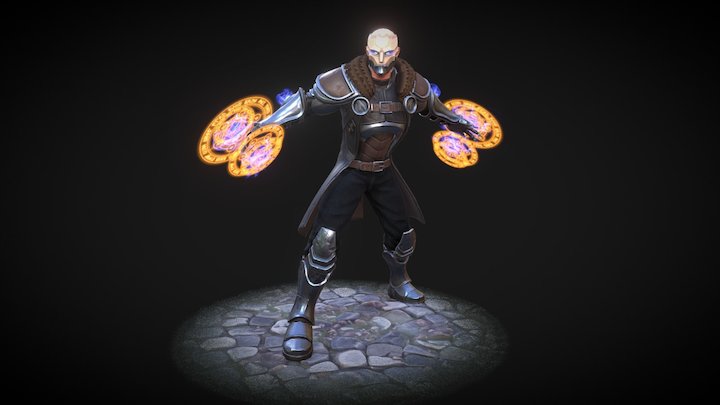 Faceless for Heroes of Arca (static) 3D Model