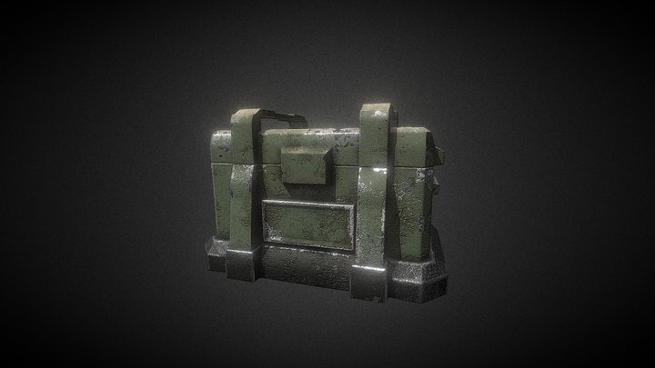 Contenedor 3D Model