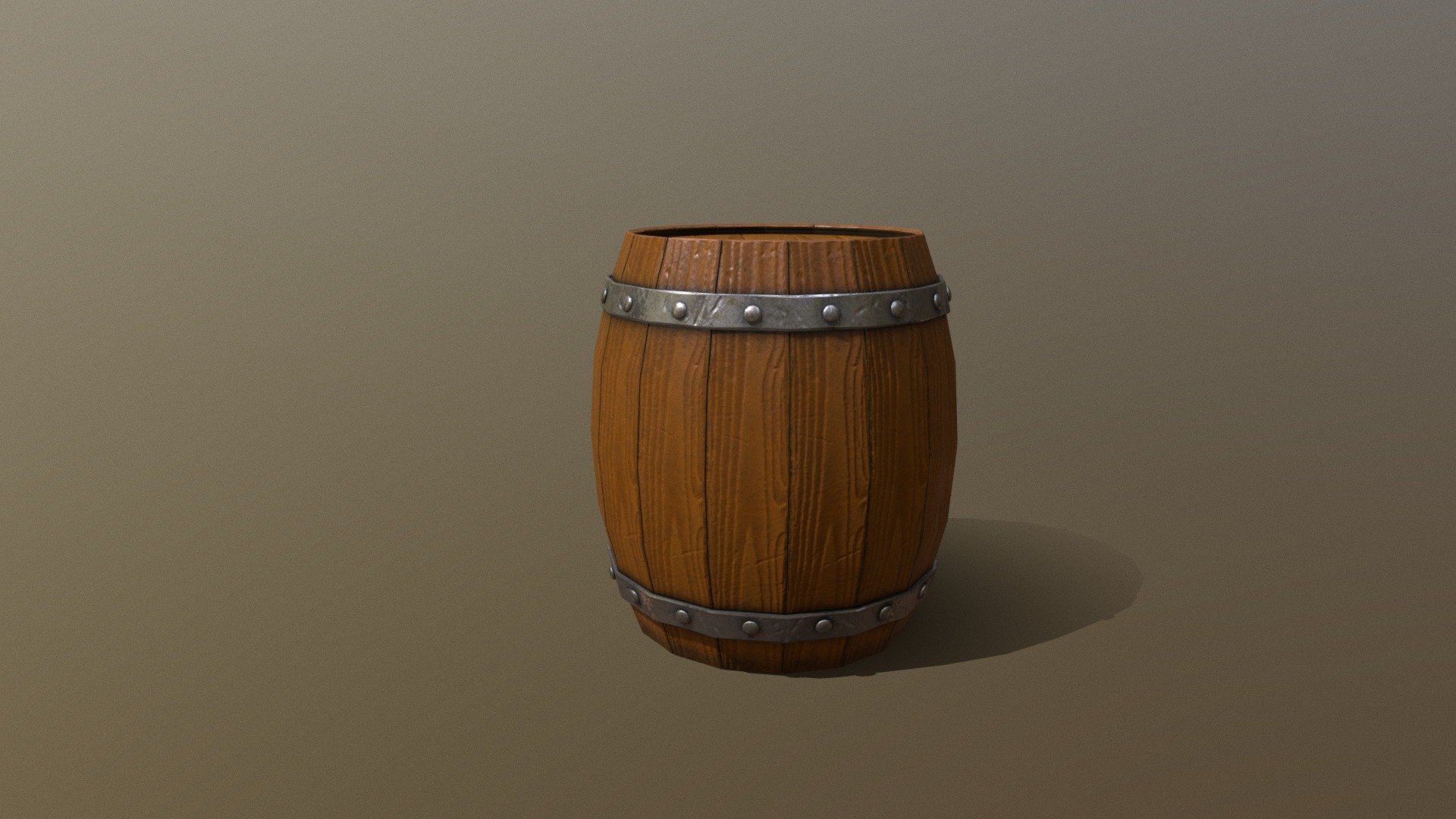 Wooden barrel