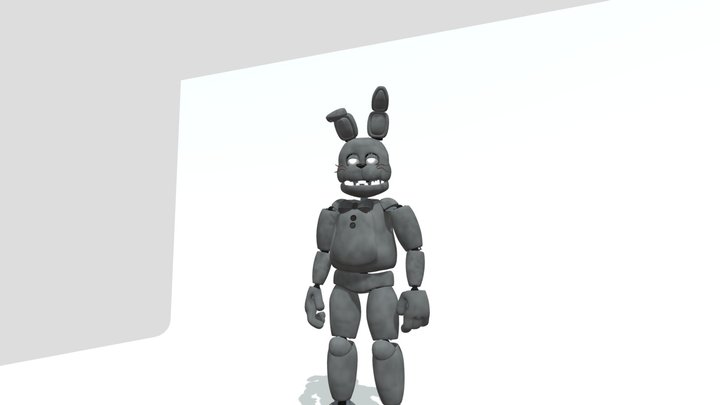 Unwithered Bonnie by UFMP 3D Model