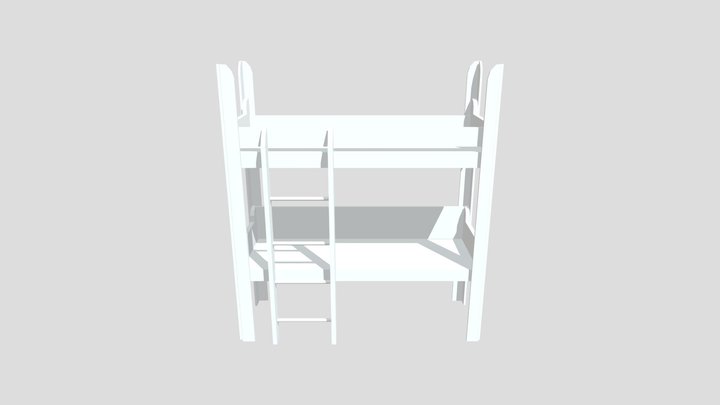 bed 3D Model