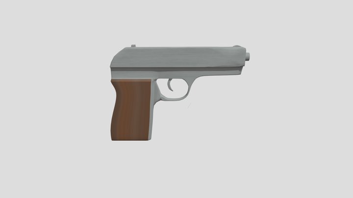 CZ27 Pistol 3D Model