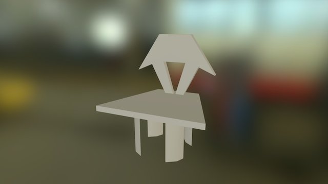 Roundey Chair 3D Model