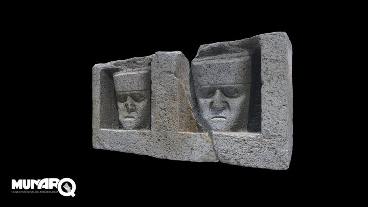 Akullicadores líticos Tiwanaku 3D Model