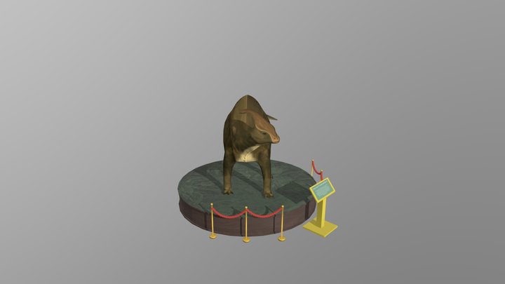 Parasaurolophus 3D Model