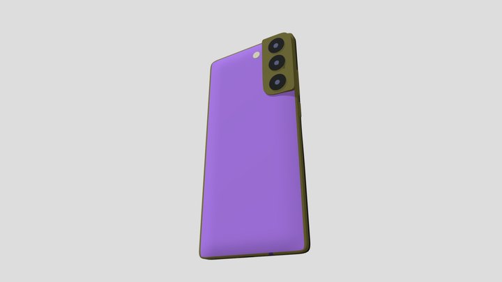 Samsung Galaxy S22 Violet (free) 3D Model
