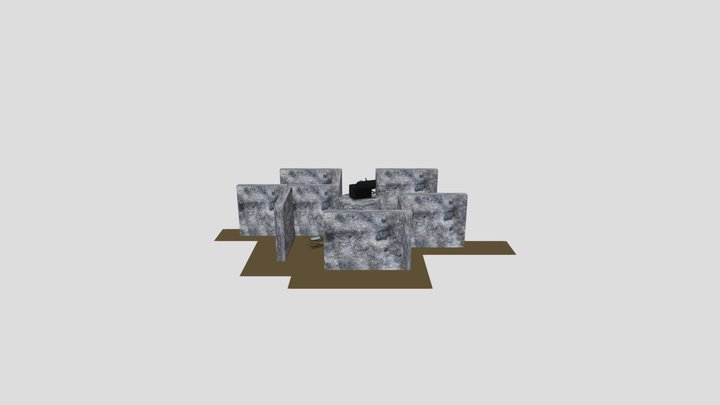 diorama boceto 2 3D Model