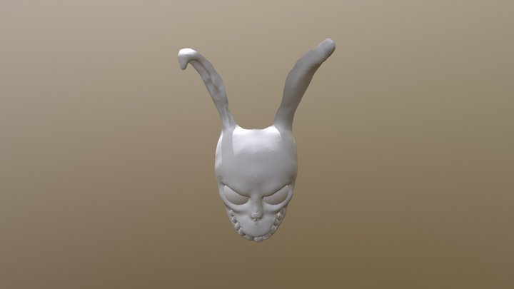 Dony Darko Rabbit Mask 3D Model