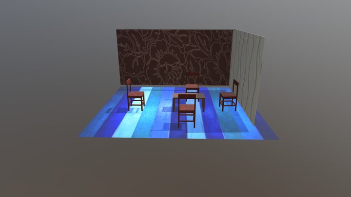 Ruang Makan 3D Model