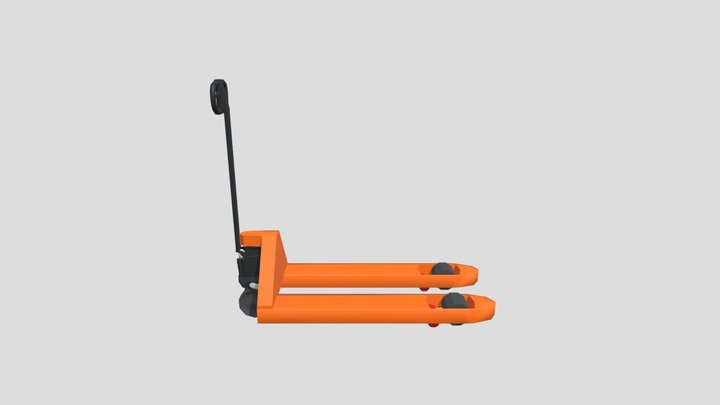 Forklift 3D Model