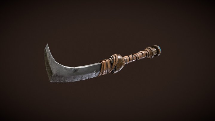 Orc Weapon 3D Model