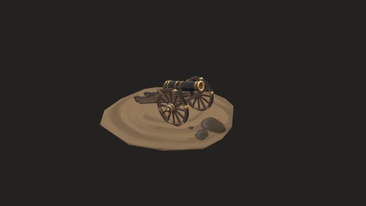 [Student Work] Canon d'Artillerie 3D Model