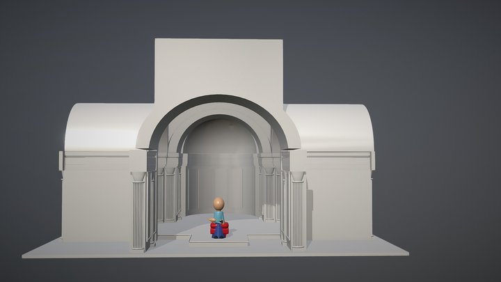 Pala di San Bernardino 3D Model