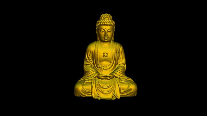 Buddha – Kostenloses 3D-Modell STL