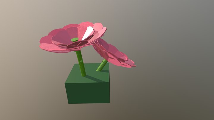 Variable Adjustments- Flowers 3D Model