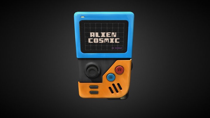 Dream Odyssey Game console 3D Model