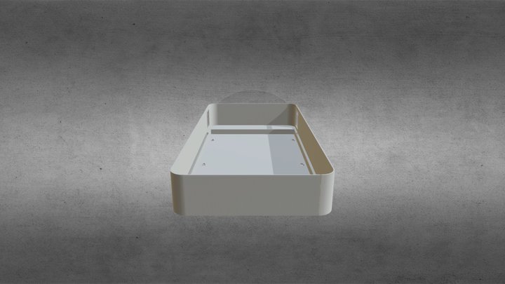 Сборка (задняя крышка) Вариант 2 3D Model