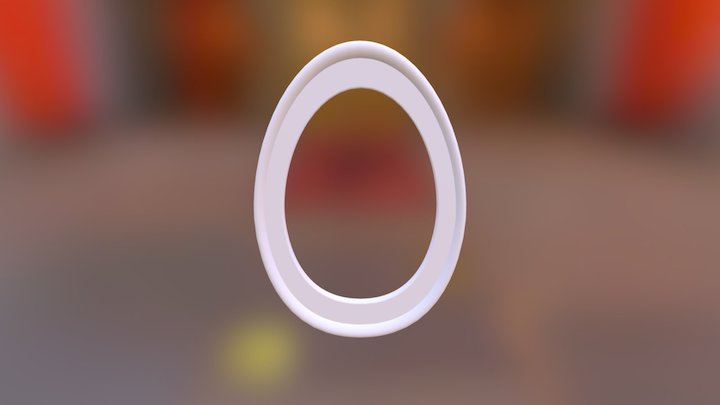 Egg CANVAS 3D Model