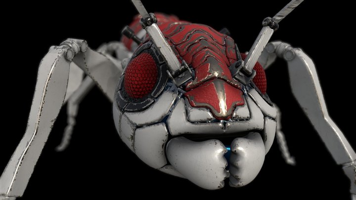 Ant_hardsurface 3D Model