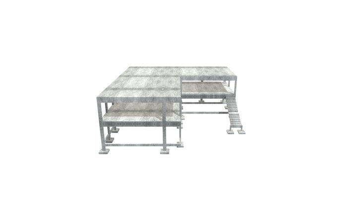 ESTRUTURAL HOTEL BARREIRINHAS - PHB-C-21000 3D Model