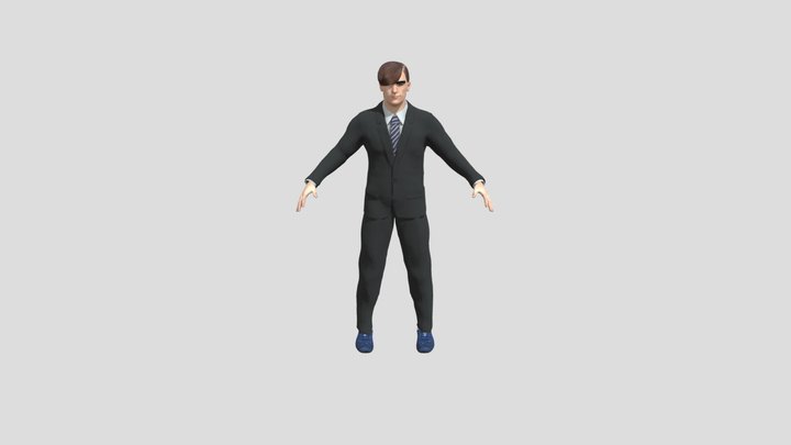 Peter Parker 3D Model
