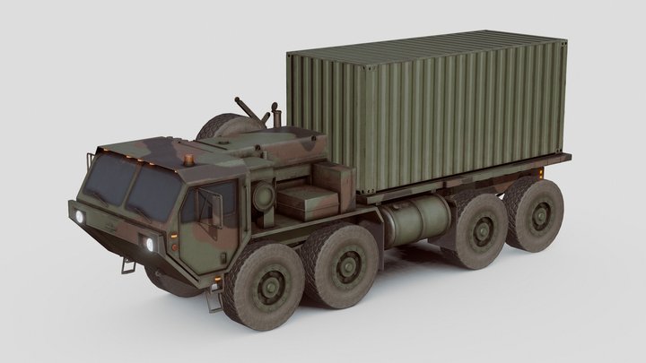 Heavy Expanded Mobility Tactical Truck 3D Model