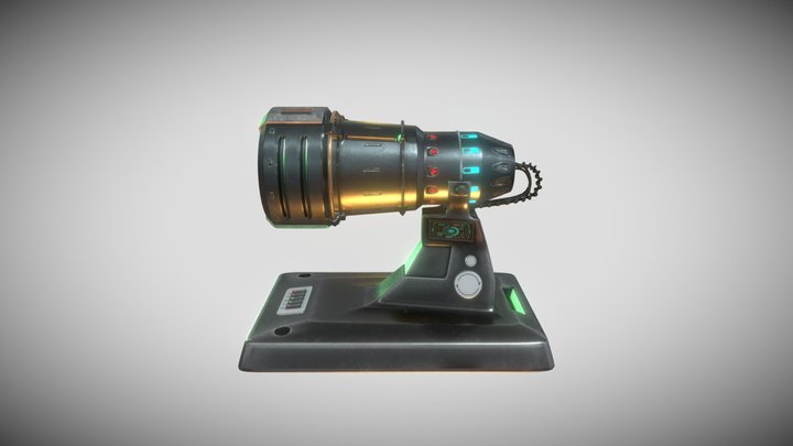 teleporter device 3D Model