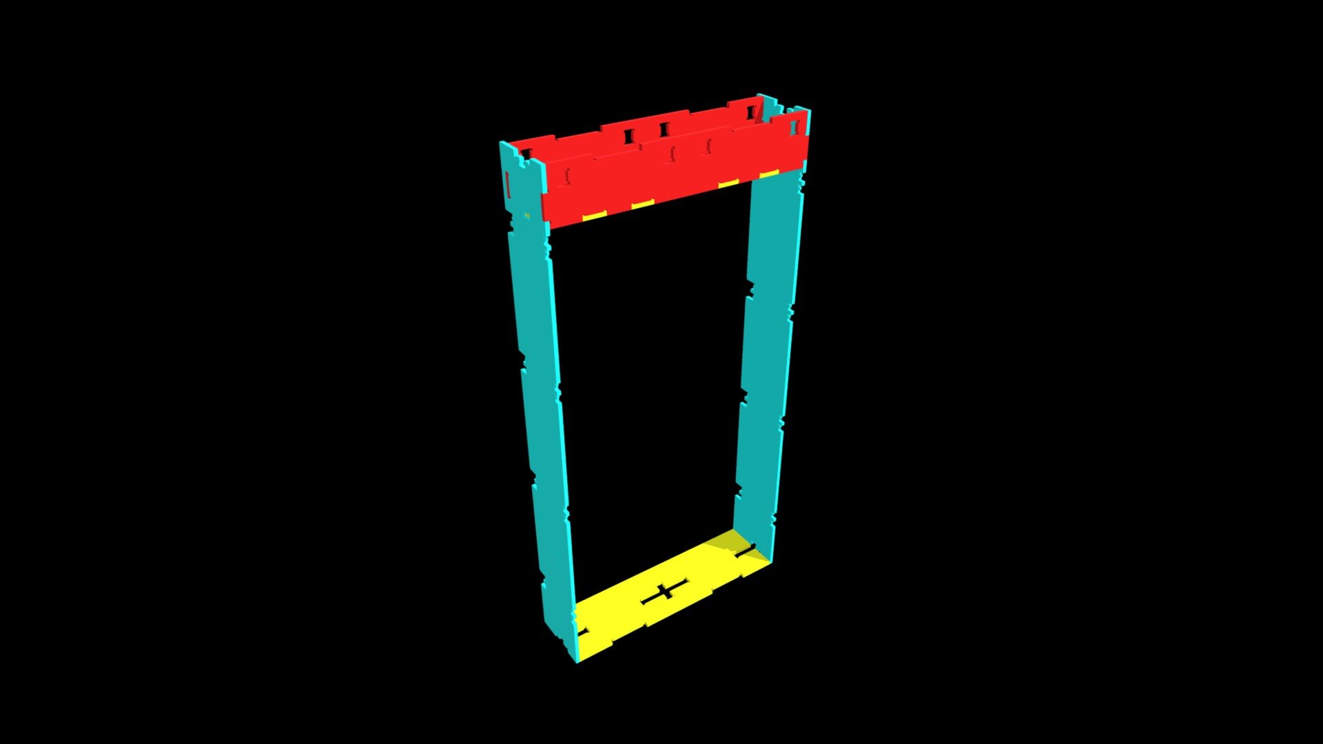 Door M1 (edited for 4mm MDF laser model)