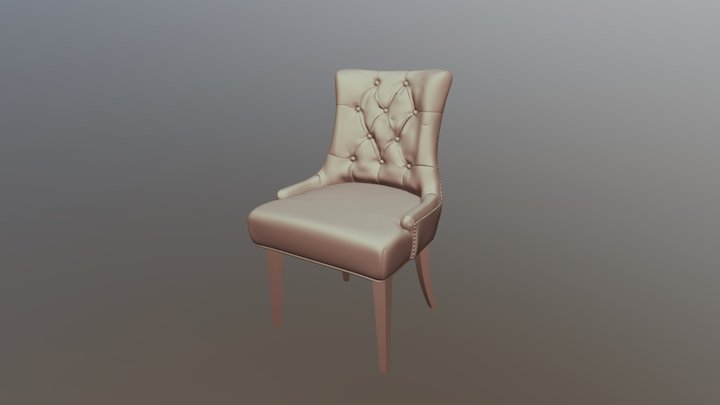 Chair With Mat 3D Model