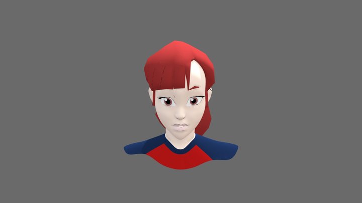 bernadette 70 ans 3D Model