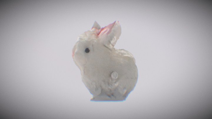 NBC Nightly News Mascot: Fluffy the Rabbit 3D Model