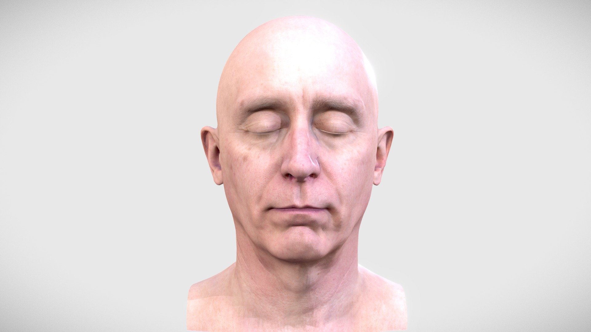 3D Scan Head of a Man 3D model by Scanlab Photogrammetry Inc