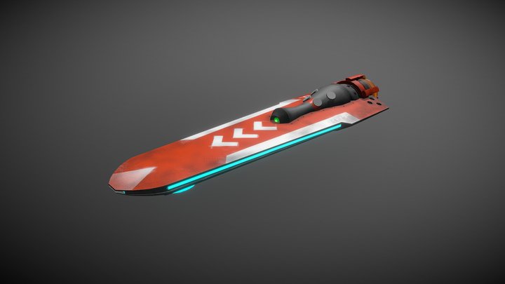 Dwarf Star Hoverboard 3D Model