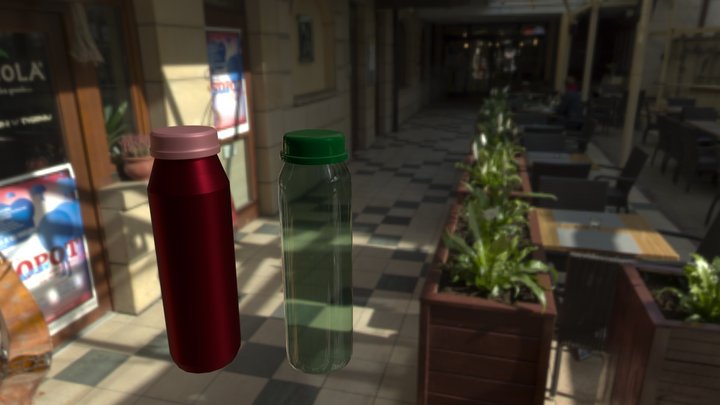 Bottles 3D Model