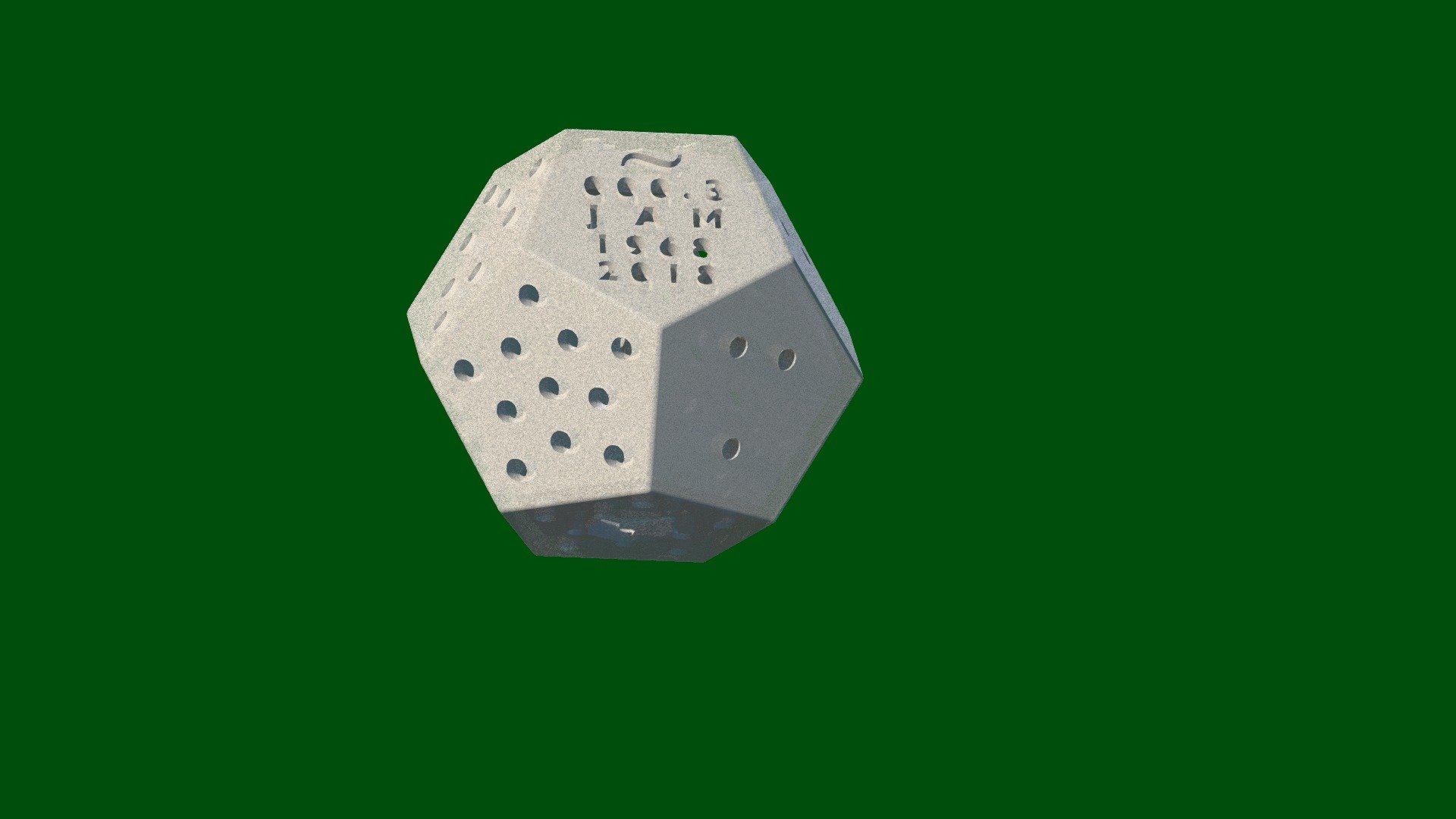 JAM 50th Anniversary Accessioning Dice