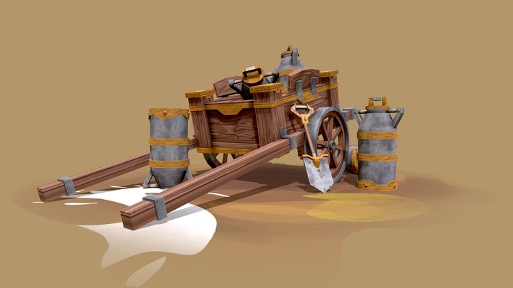 [Student Work] dwarf items 3D Model