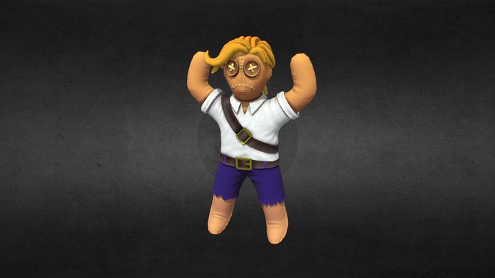 Voodoo Doll 3D Model