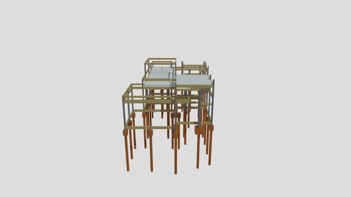 Projeto Estrutural - Setor Genoveva Park 3D Model